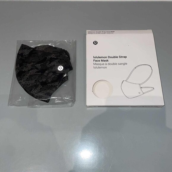 LULULEMON Face Mask - Double Strap - NEW IN BOX - color code COMB - Picture 2 of 6